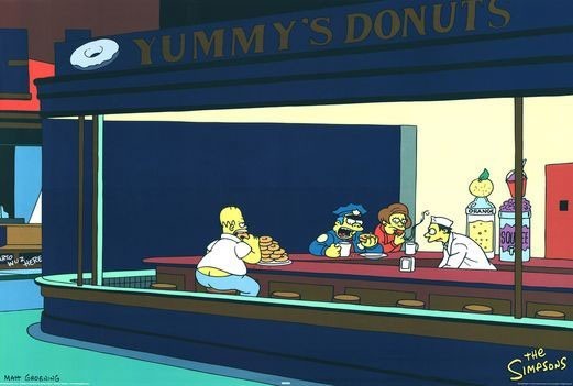 nighthawks_the_simpsons