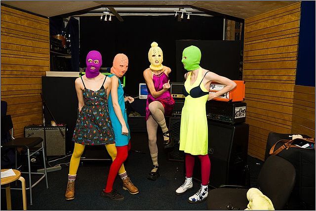 Punk feminist group Pussy Riot