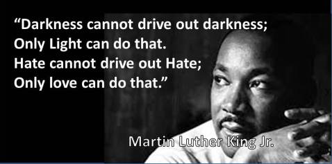 Image result for MLK quotes on hate